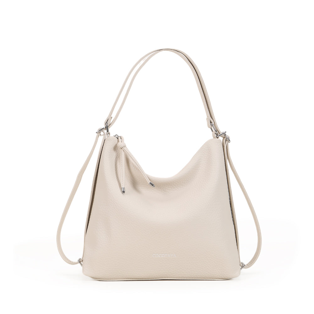 Fashion solid color handbag, large capacity PU material, crossbody bag, adjustable shoulder strap, multiple carrying methods
