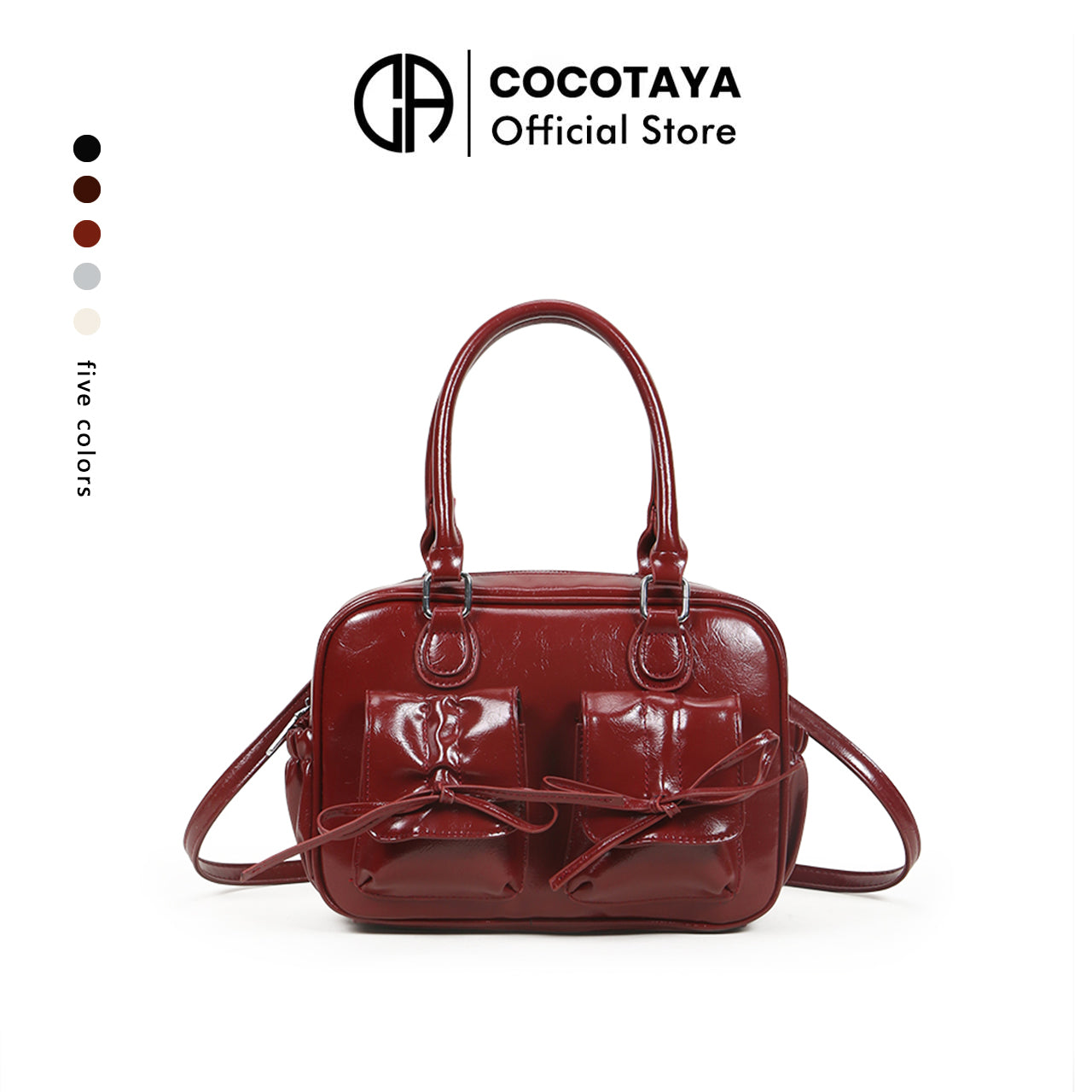 Сәнді сүйкімді садақ дизайны қол сөмкесі үлкен сыйымдылығы бар рюкзак