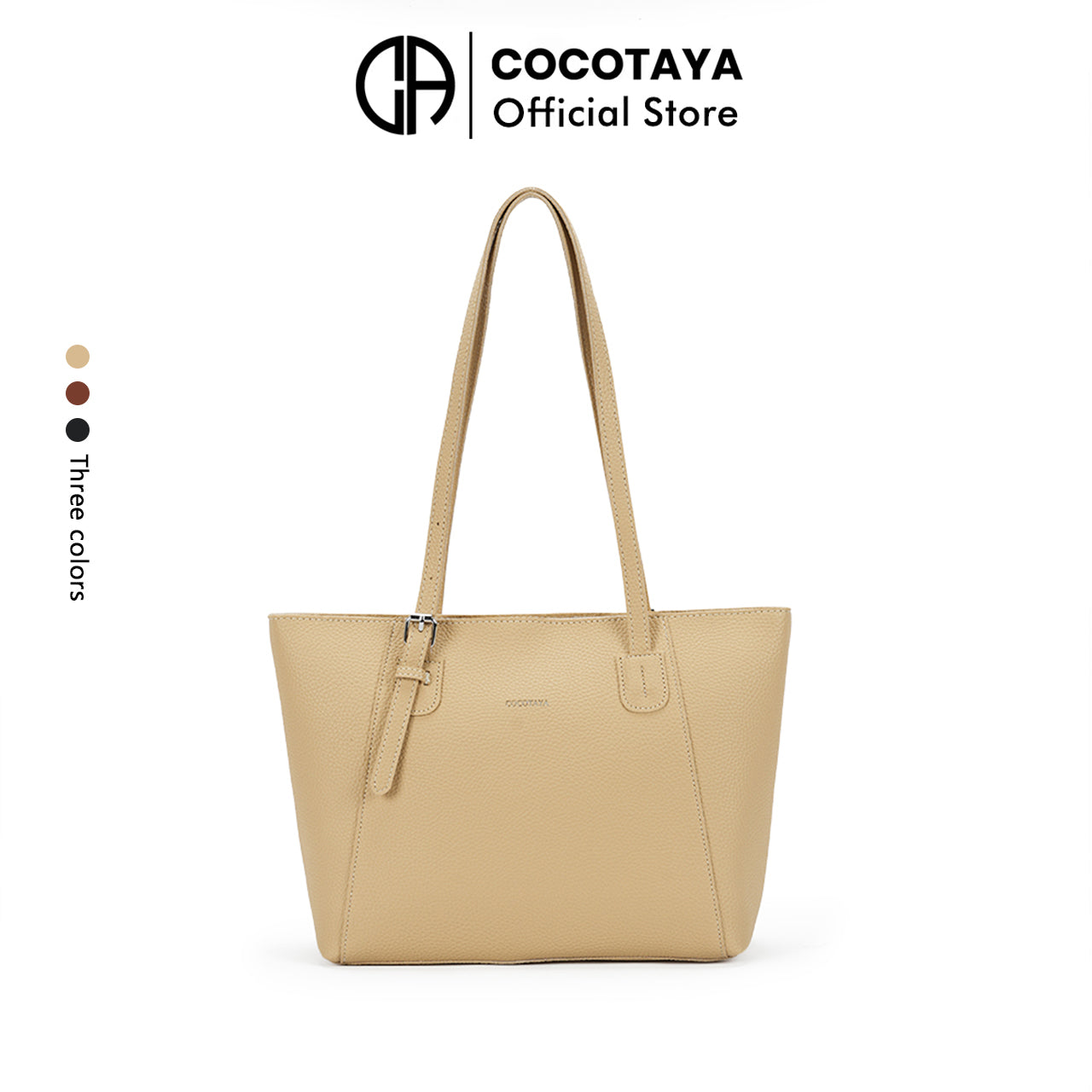 (COCOTAYA)Stylish and elegant large-capacity shoulder bag/commuter bag