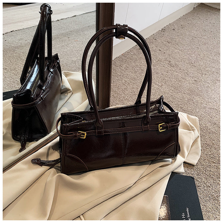 Fashion retro handbag exquisite versatile shoulder crossbody underarm bag