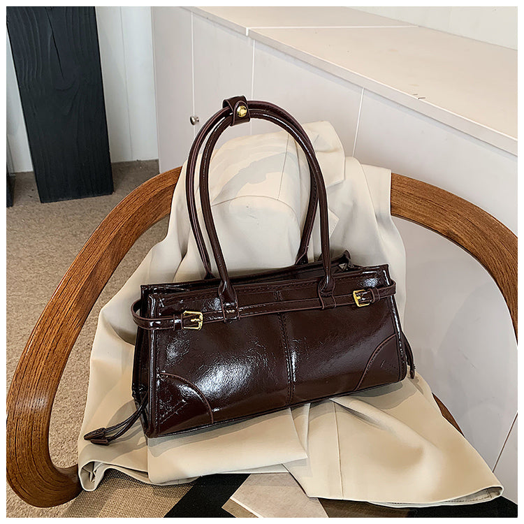 Fashion retro handbag exquisite versatile shoulder crossbody underarm bag