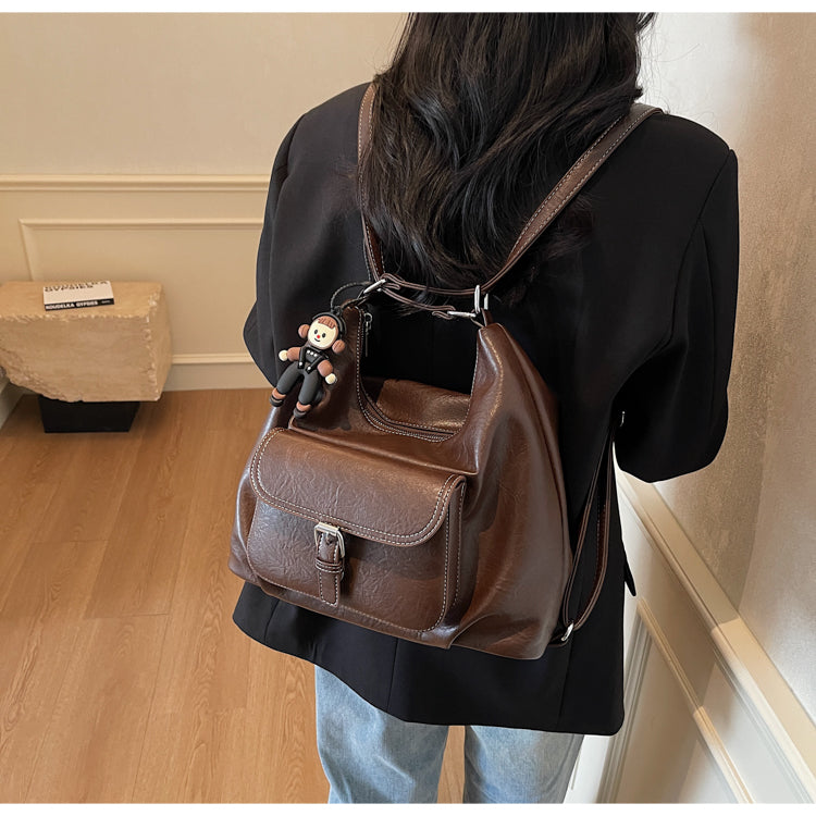 Сәнді қалаға арналған сөмке, сыртқа шығуға арналған қарапайым кездейсоқ иық сөмкесі көп функциялы рюкзак