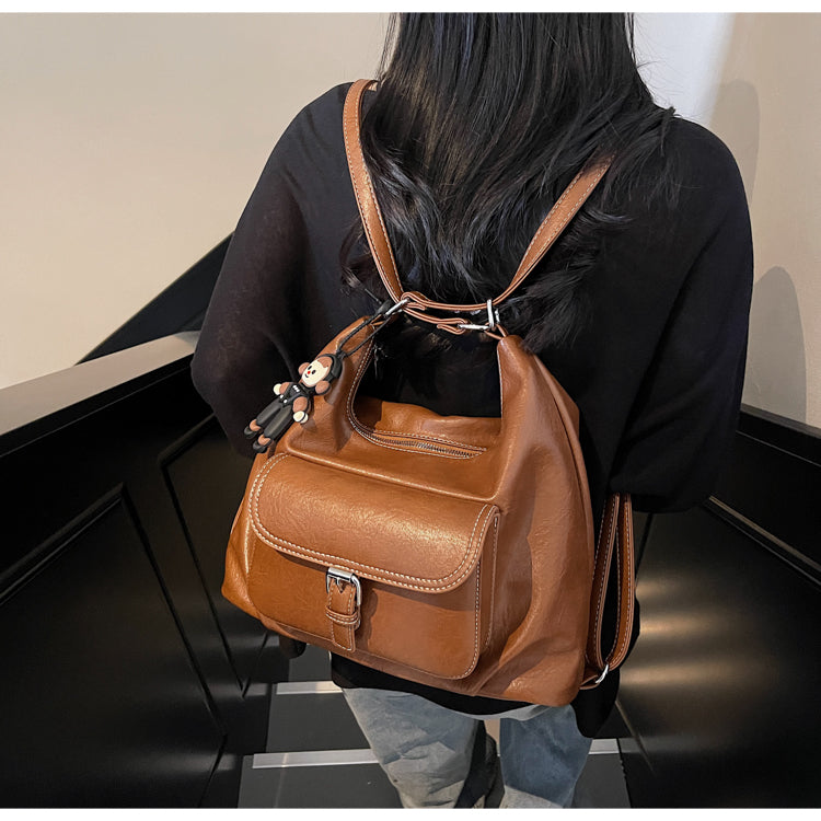 Сәнді қалаға арналған сөмке, сыртқа шығуға арналған қарапайым кездейсоқ иық сөмкесі көп функциялы рюкзак