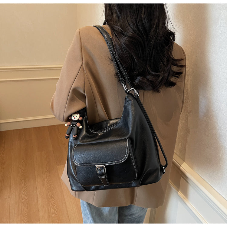 Сәнді қалаға арналған сөмке, сыртқа шығуға арналған қарапайым кездейсоқ иық сөмкесі көп функциялы рюкзак