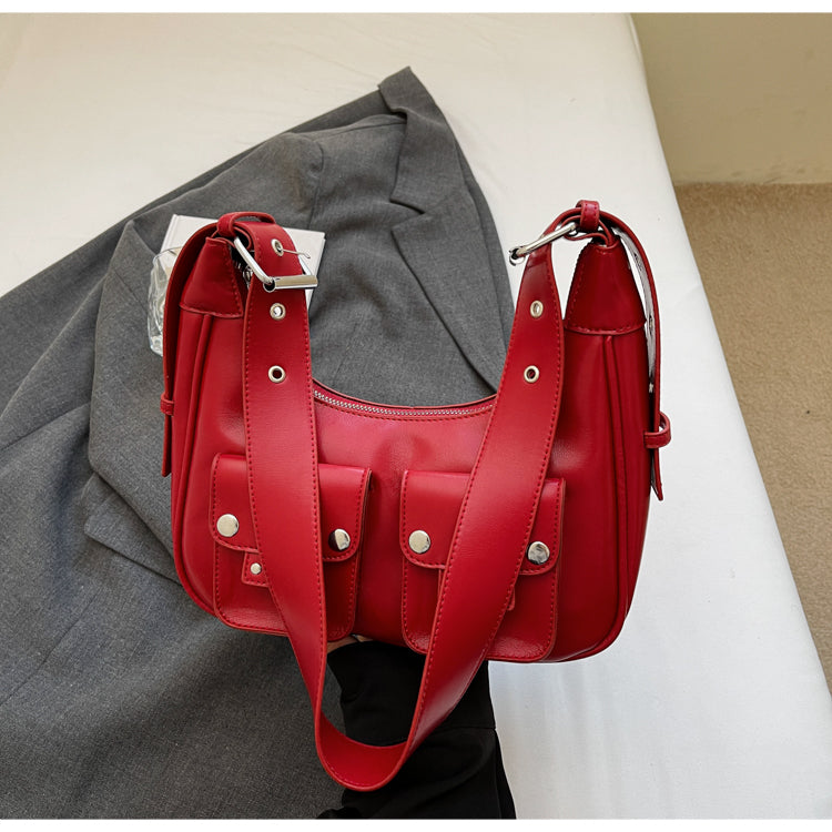 New fashion underarm women's bag, casual retro shoulder messenger bag