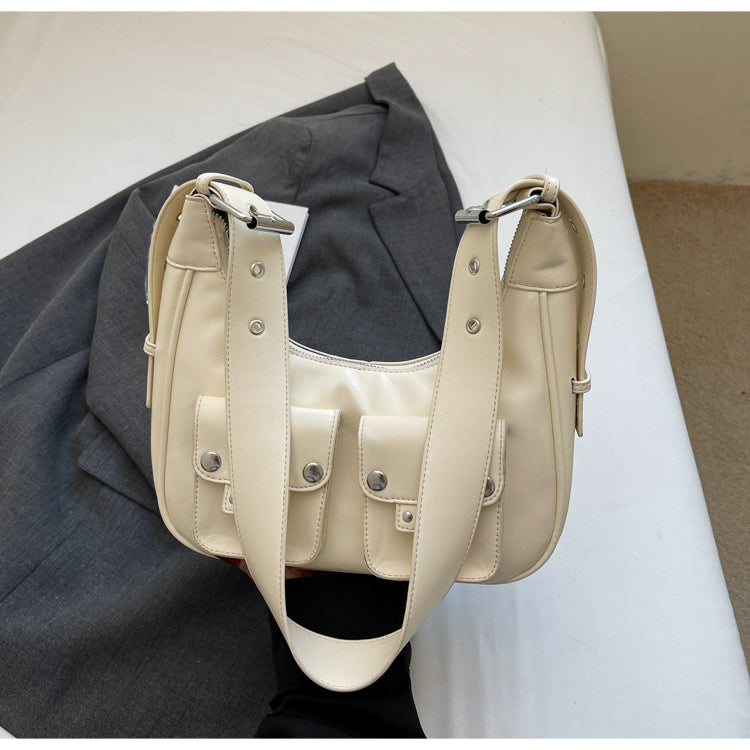 New fashion underarm women's bag, casual retro shoulder messenger bag