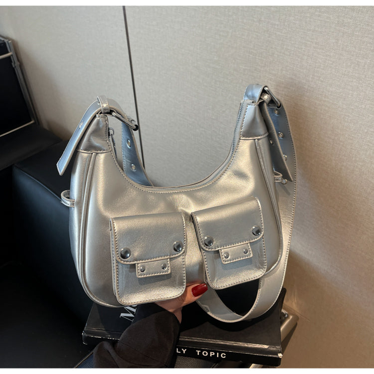 New fashion underarm women's bag, casual retro shoulder messenger bag