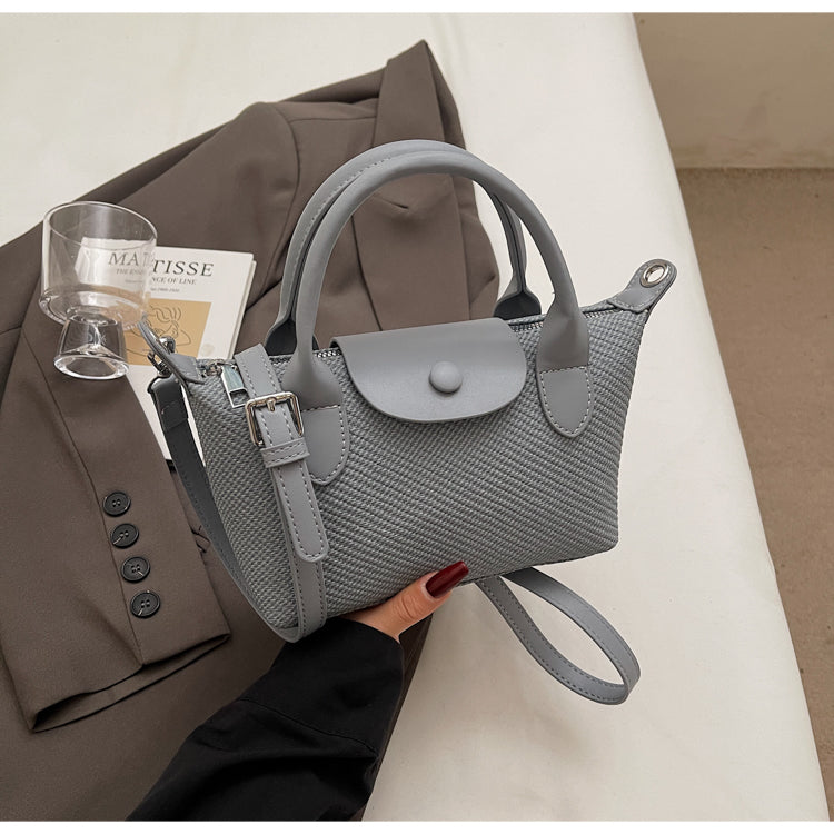 New high-end women's handbag, fashionable retro color matching shoulder messenger bag