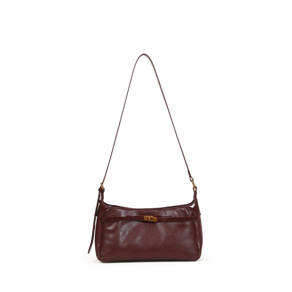 Classic fashion messenger bag, PU leather material, shoulder messenger bag, with small bag
