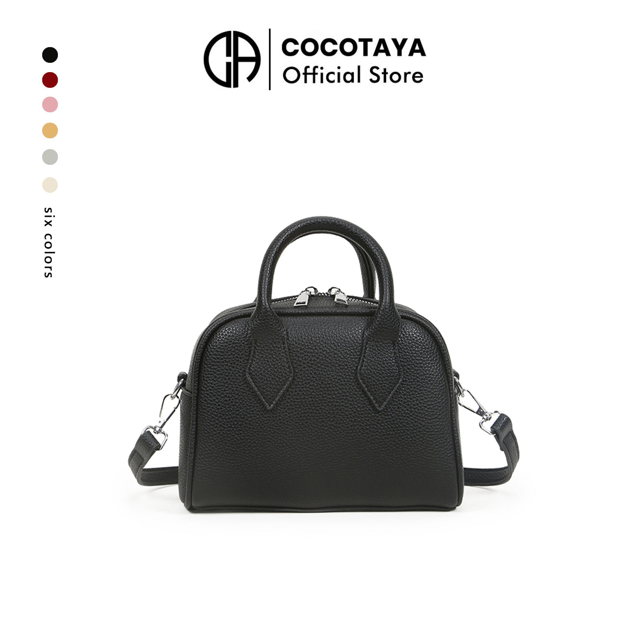 Casual all-match handbag, simple and fashionable shoulder messenger bag