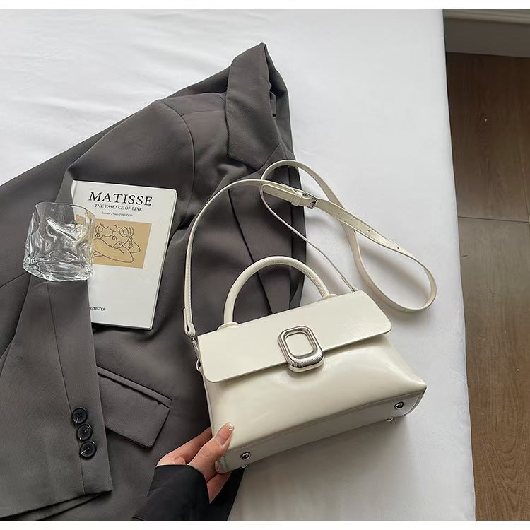 Simple casual handbags for women, new fashion shoulder bags, trendy messenger bags