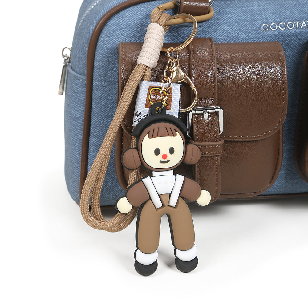 Fashionable retro color matching design large capacity shoulder bag, multi-pocket design trendy versatile underarm bag