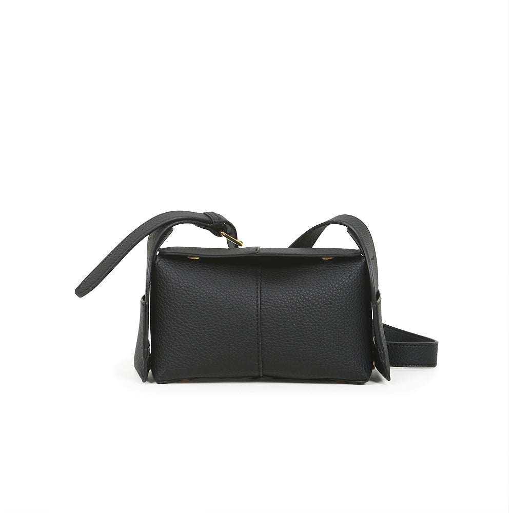 High-grade solid color bag, fashionable and versatile, large-capacity commuter shoulder messenger bag
