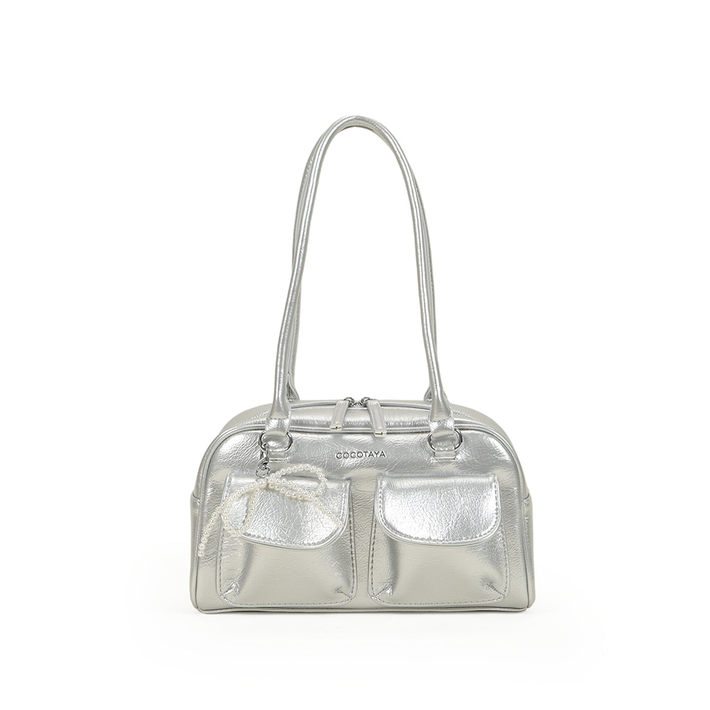 Сәнді әмбебап иық сөмкесі, жұмсақ PU материалы, үлкен сыйымдылық, кездейсоқ сөмке