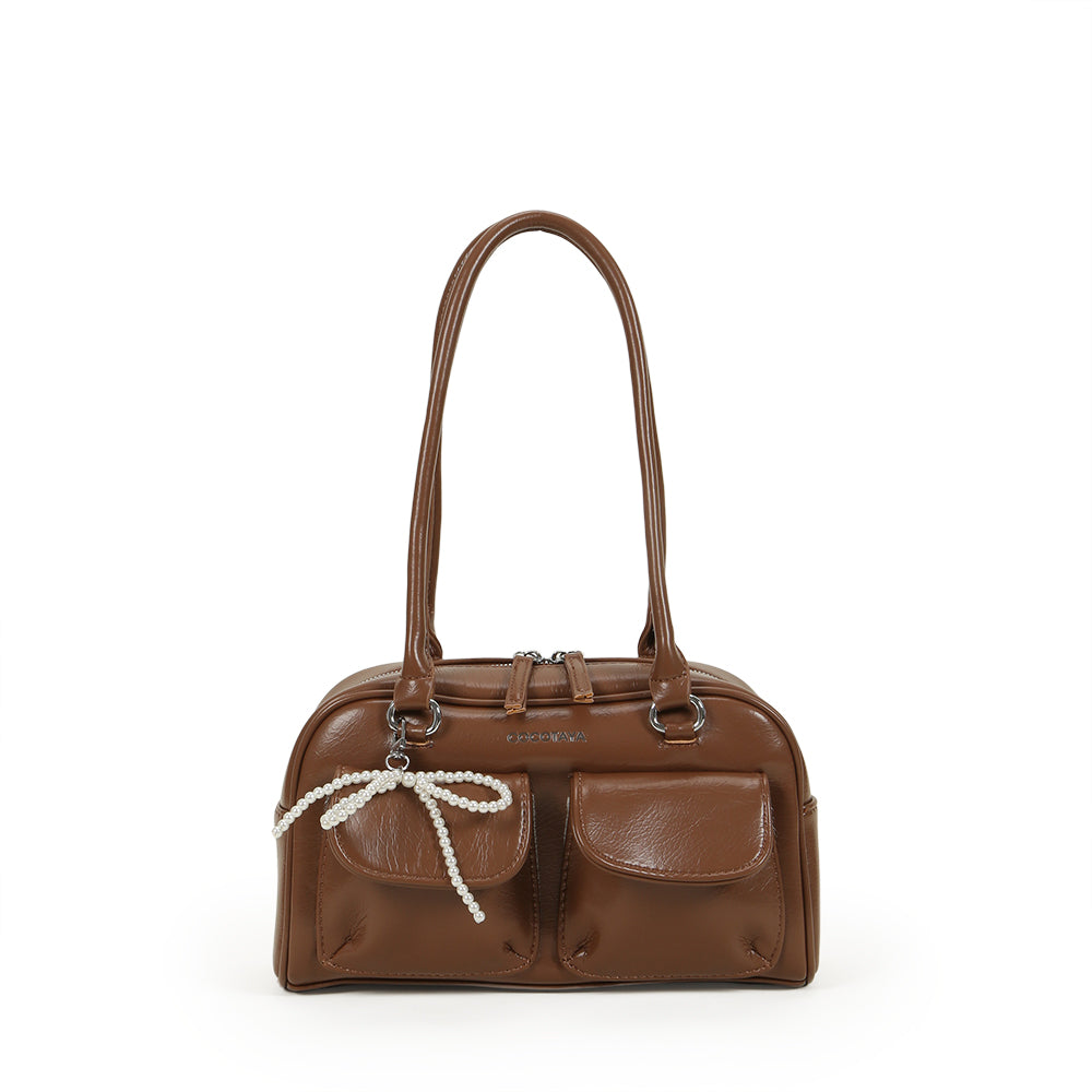 Сәнді әмбебап иық сөмкесі, жұмсақ PU материалы, үлкен сыйымдылық, кездейсоқ сөмке