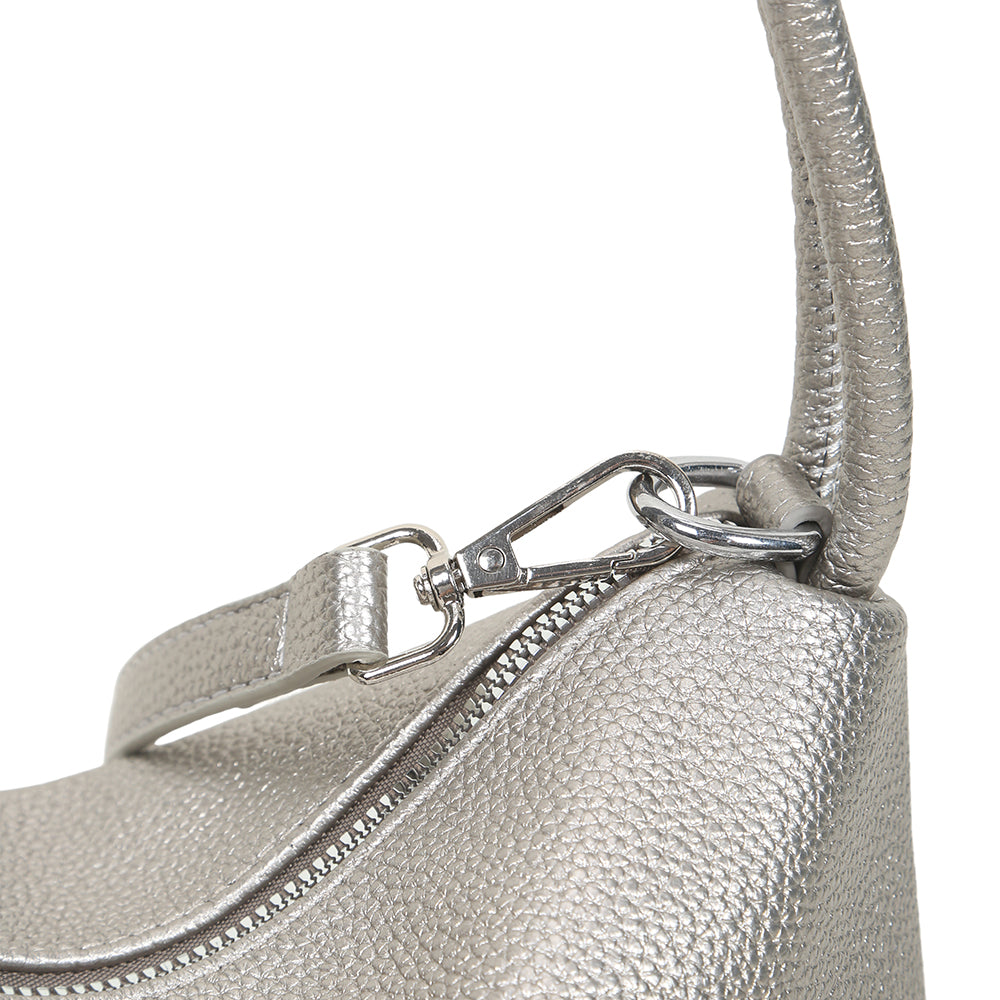 Fashionable and versatile soft leather handbag, retro commuting simple shoulder messenger bag