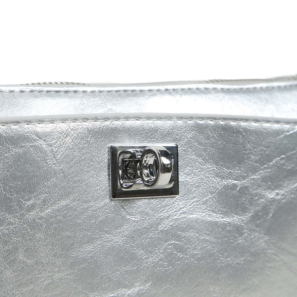 Fashionable and simple style small square bag under the armpit, versatile trendy commuting shoulder messenger bag