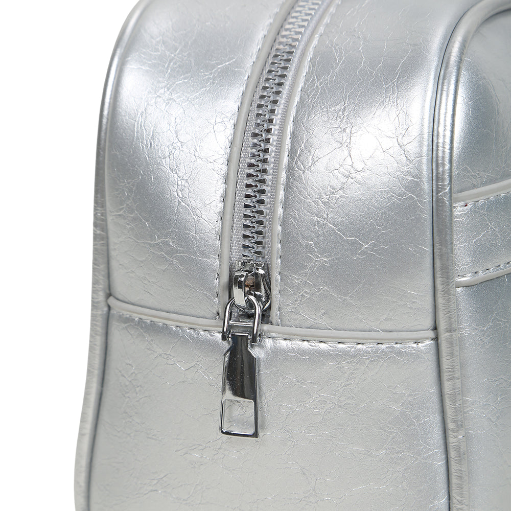 New fashion solid color PU leather high-grade versatile shoulder handbag