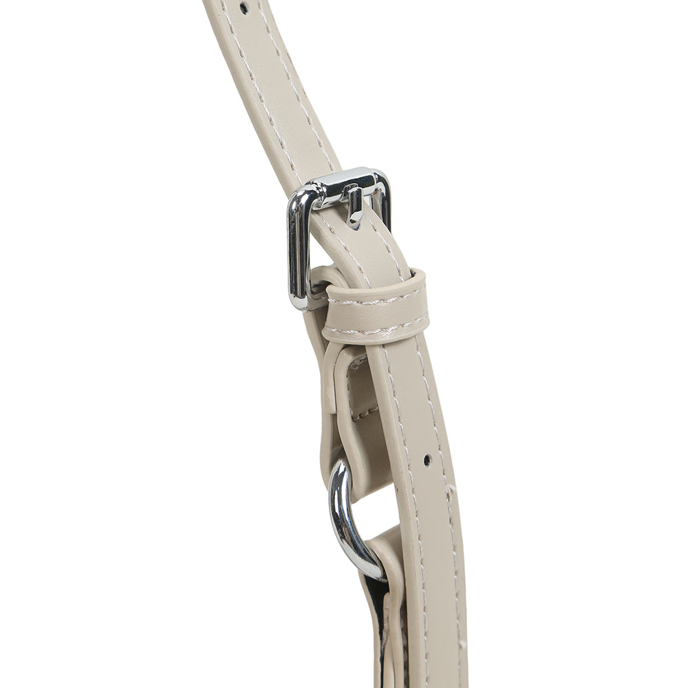 (COCOTAYA) Fashionable and elegant pleated design shiny small square handbag, casual and versatile single shoulder crossbody underarm bag