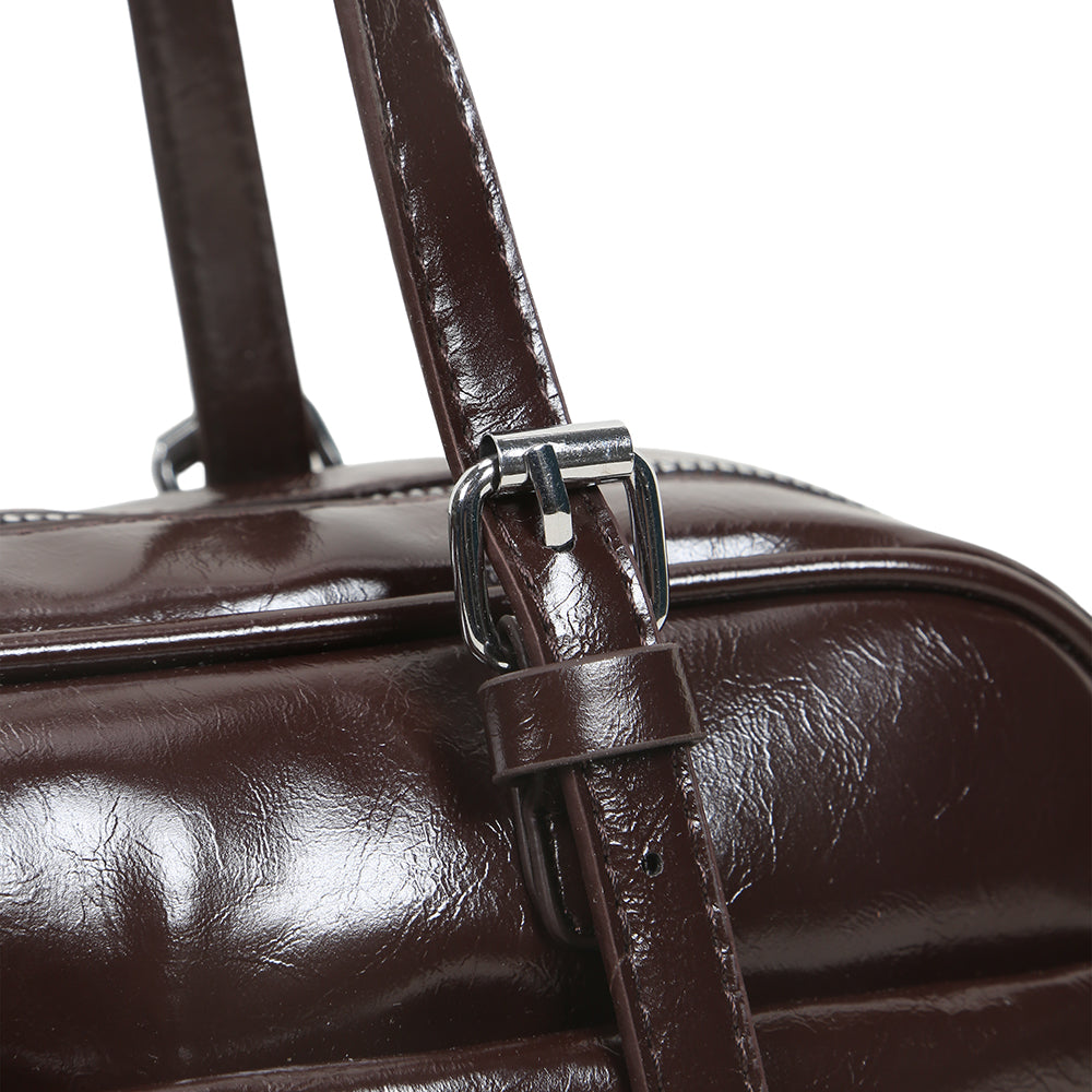 Fashion large capacity handbag for women all-match solid color commuting underarm shoulder bag