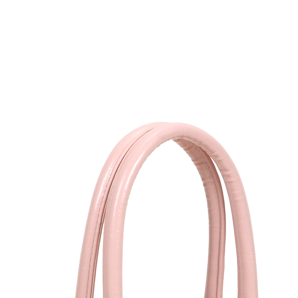 New fashion solid color handbag, versatile commuting large capacity shoulder messenger bag