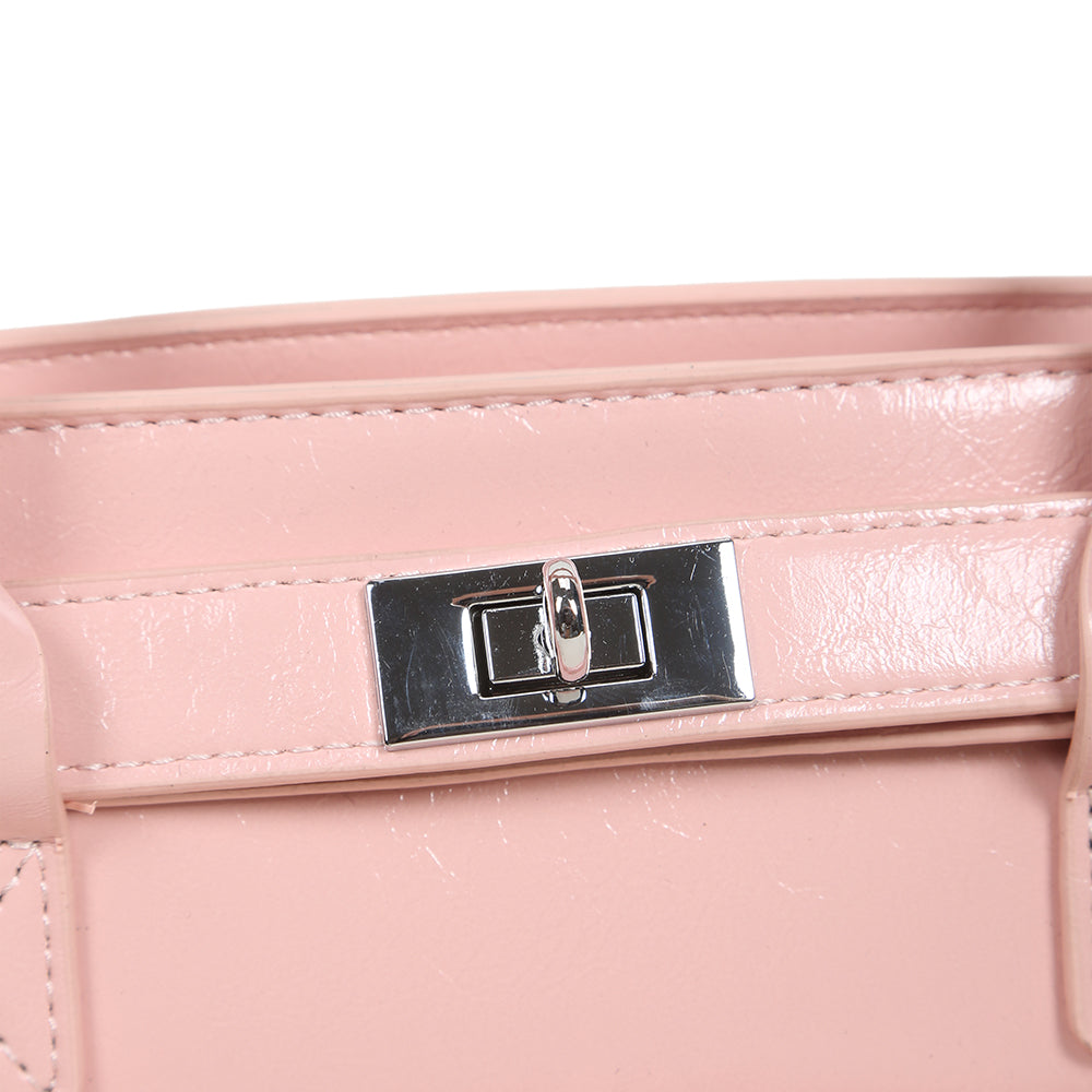 High-end stylish large-capacity simple handbag, fashionable commuter shoulder messenger bag
