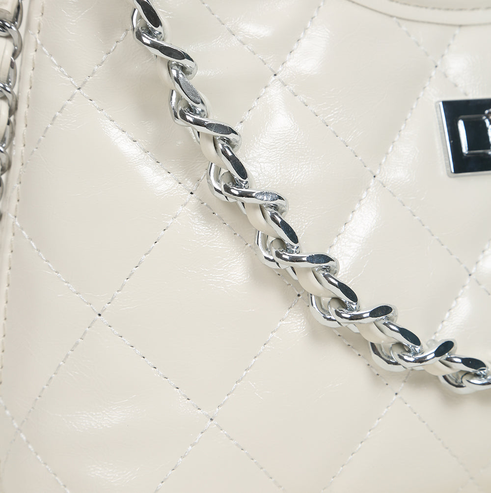 New diamond chain design, simple and versatile, high-quality women's shoulder handbag commuter messenger bag