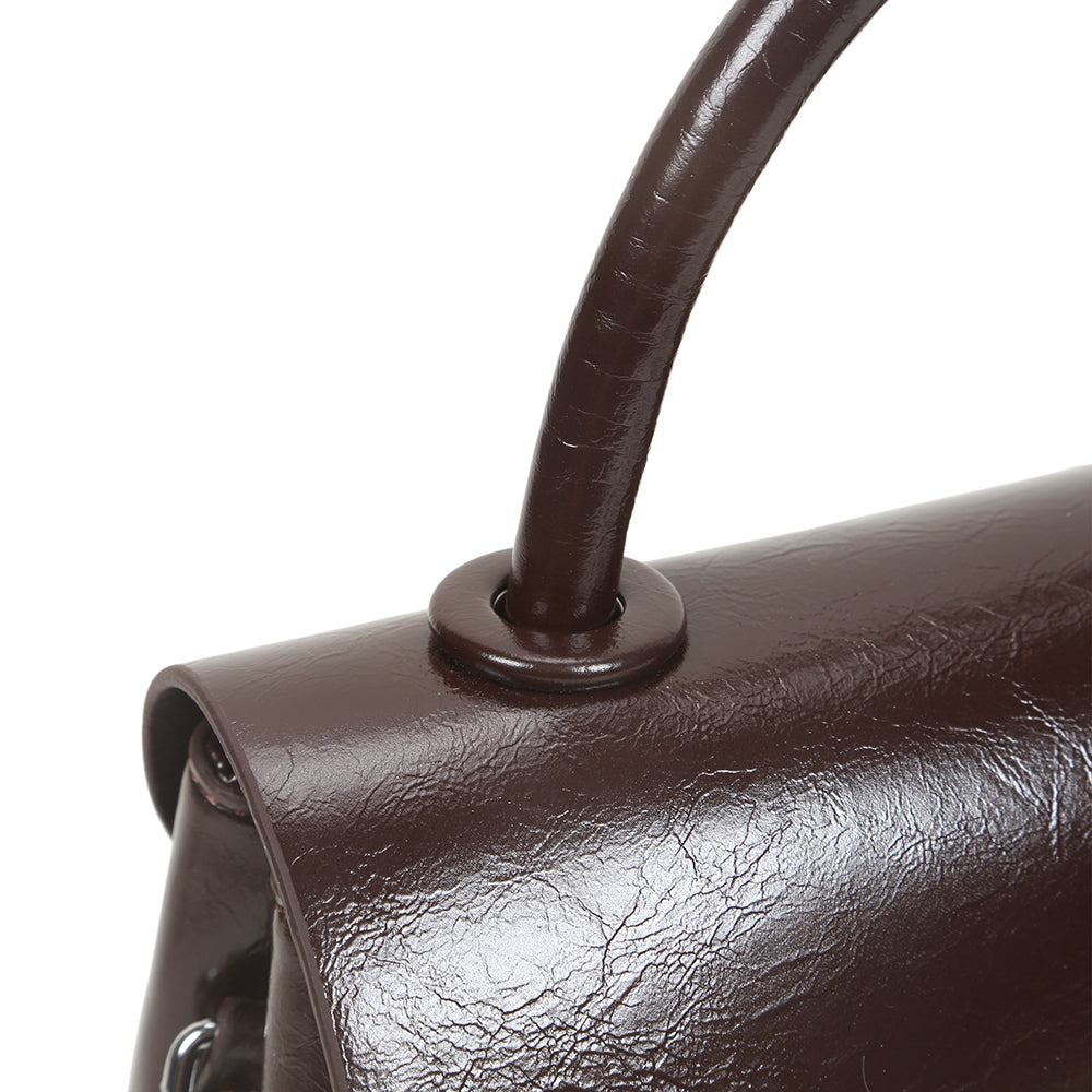 High-end retro small square handbag, new versatile shoulder and crossbody women's bag