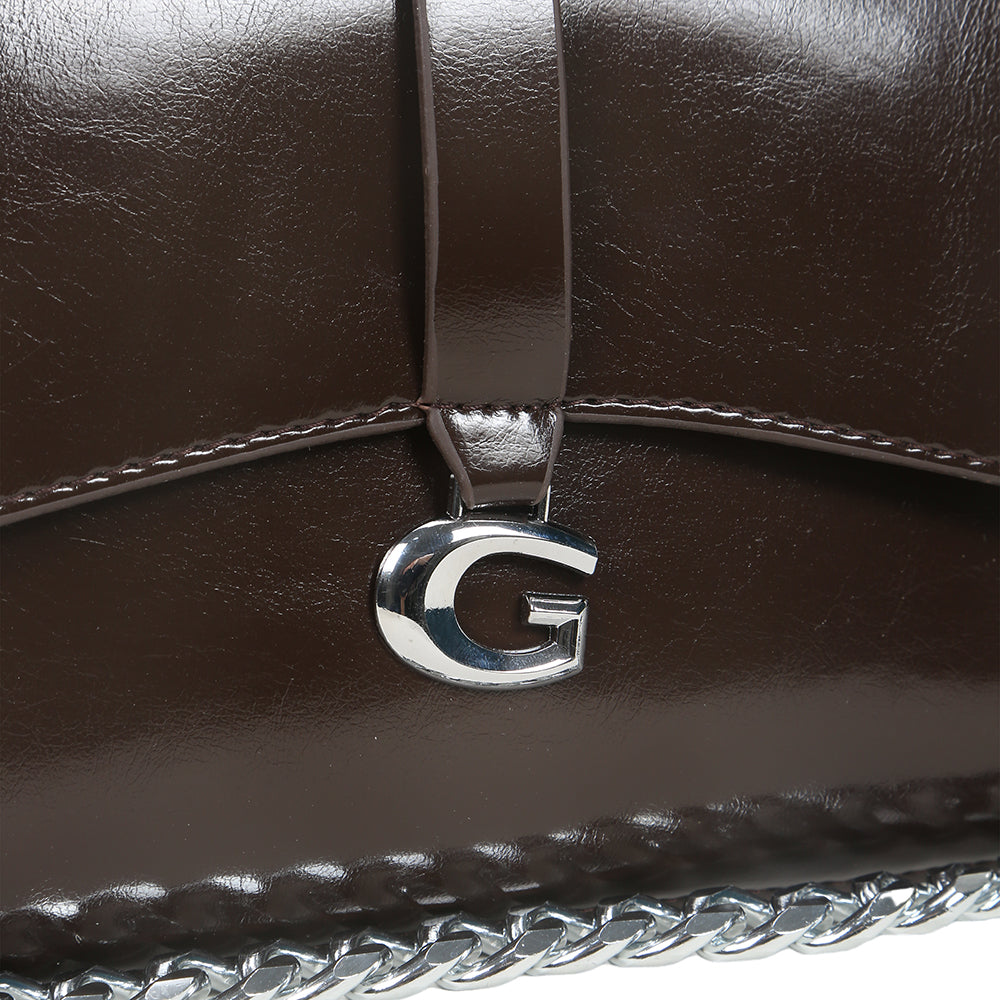 Fashion chain design bag, high-end all-match small square bag, commuter messenger bag