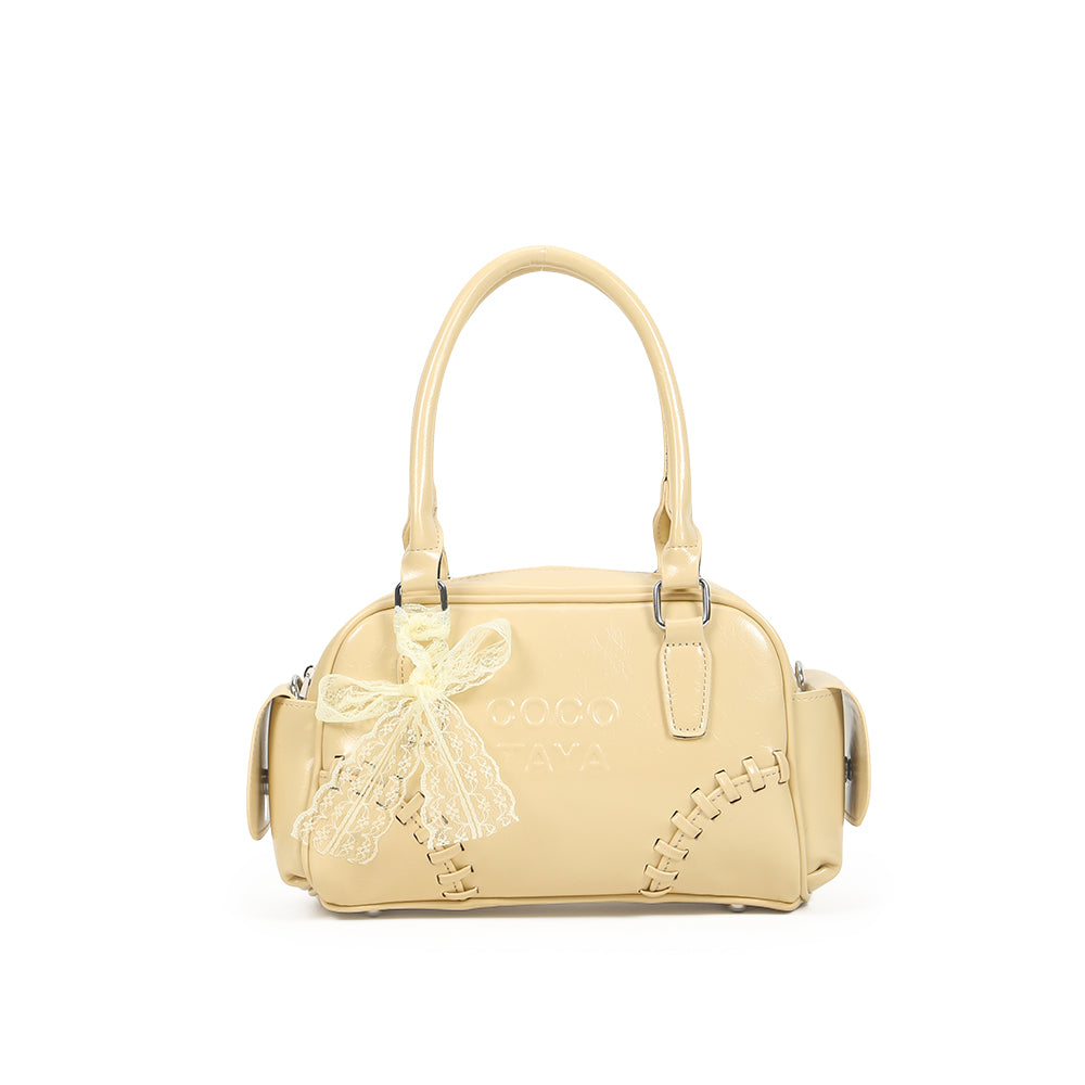 Fashion large capacity handbag retro underarm commuter messenger bag