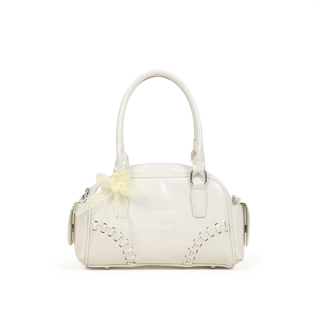 Fashion large capacity handbag retro underarm commuter messenger bag