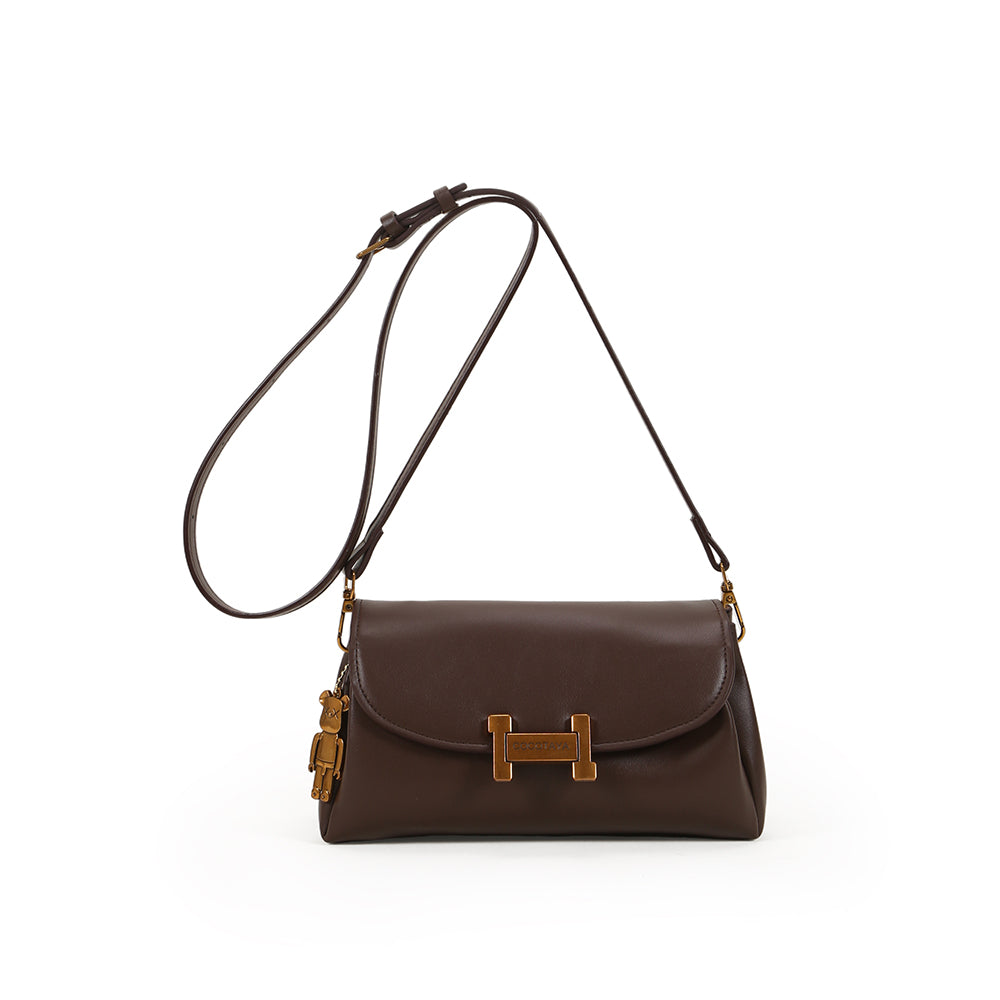 New multi-function shoulder bag, fashion and simple shoulder bag for women, made of PU leather