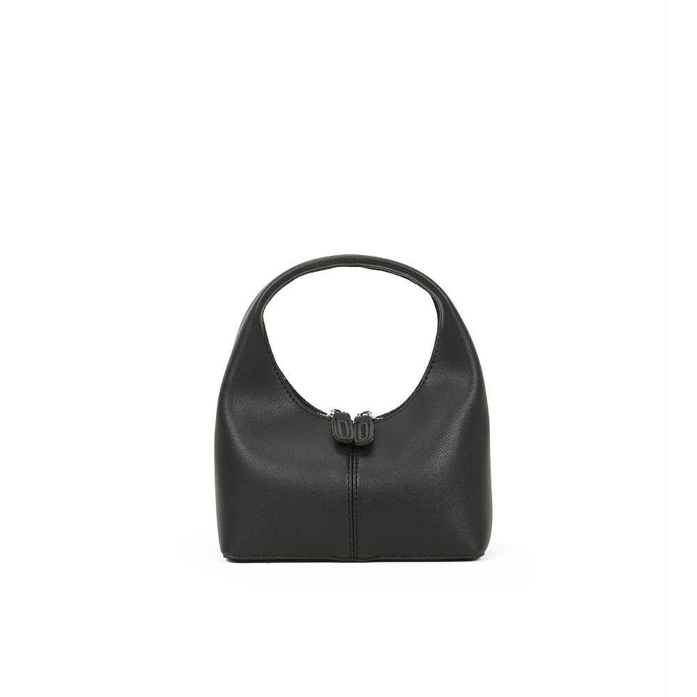 Solid color PU leather handbag, fashion and simple design, versatile, for women, new arrival