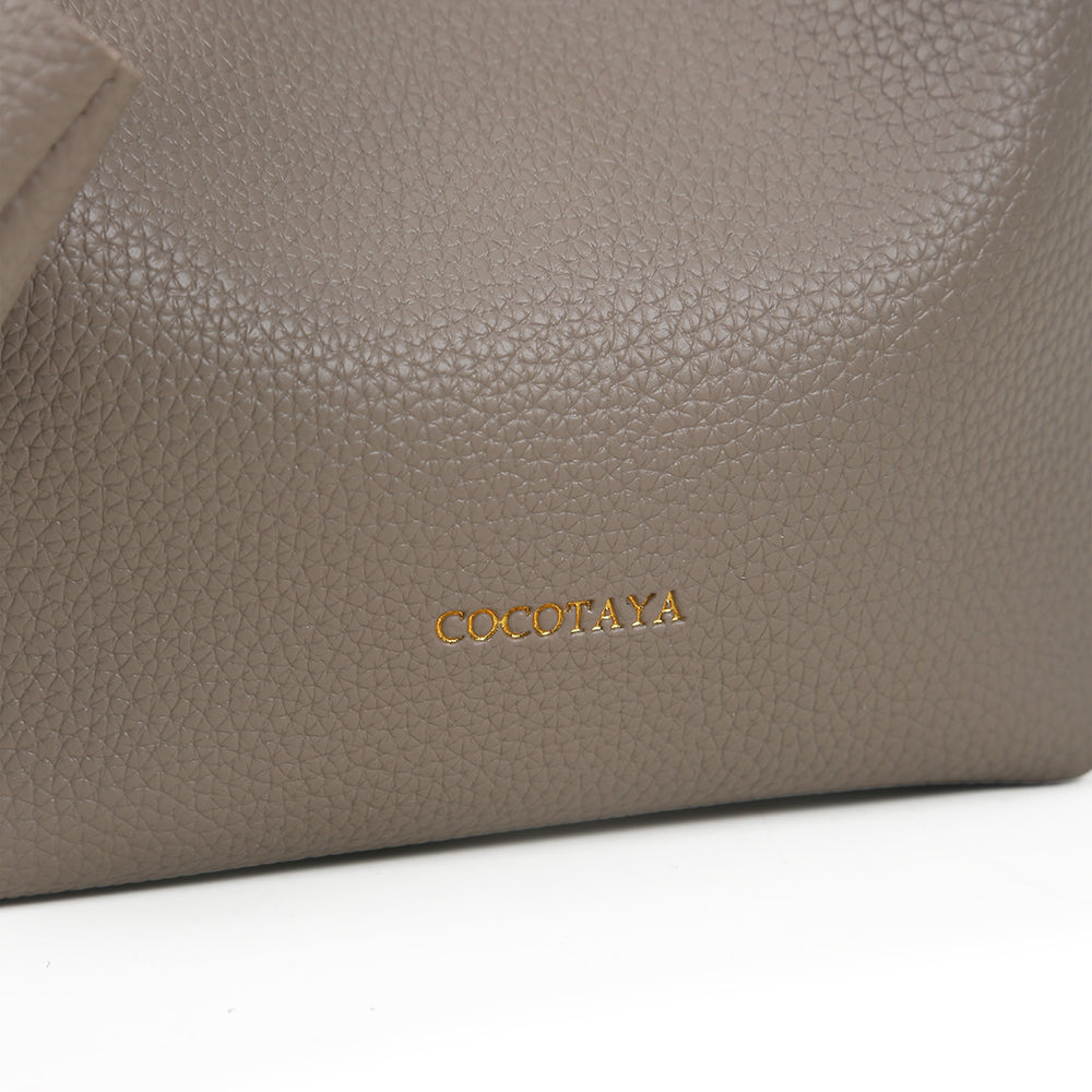 High-quality bucket bag, basket-shaped mother-and-child bag, casual and versatile messenger bag