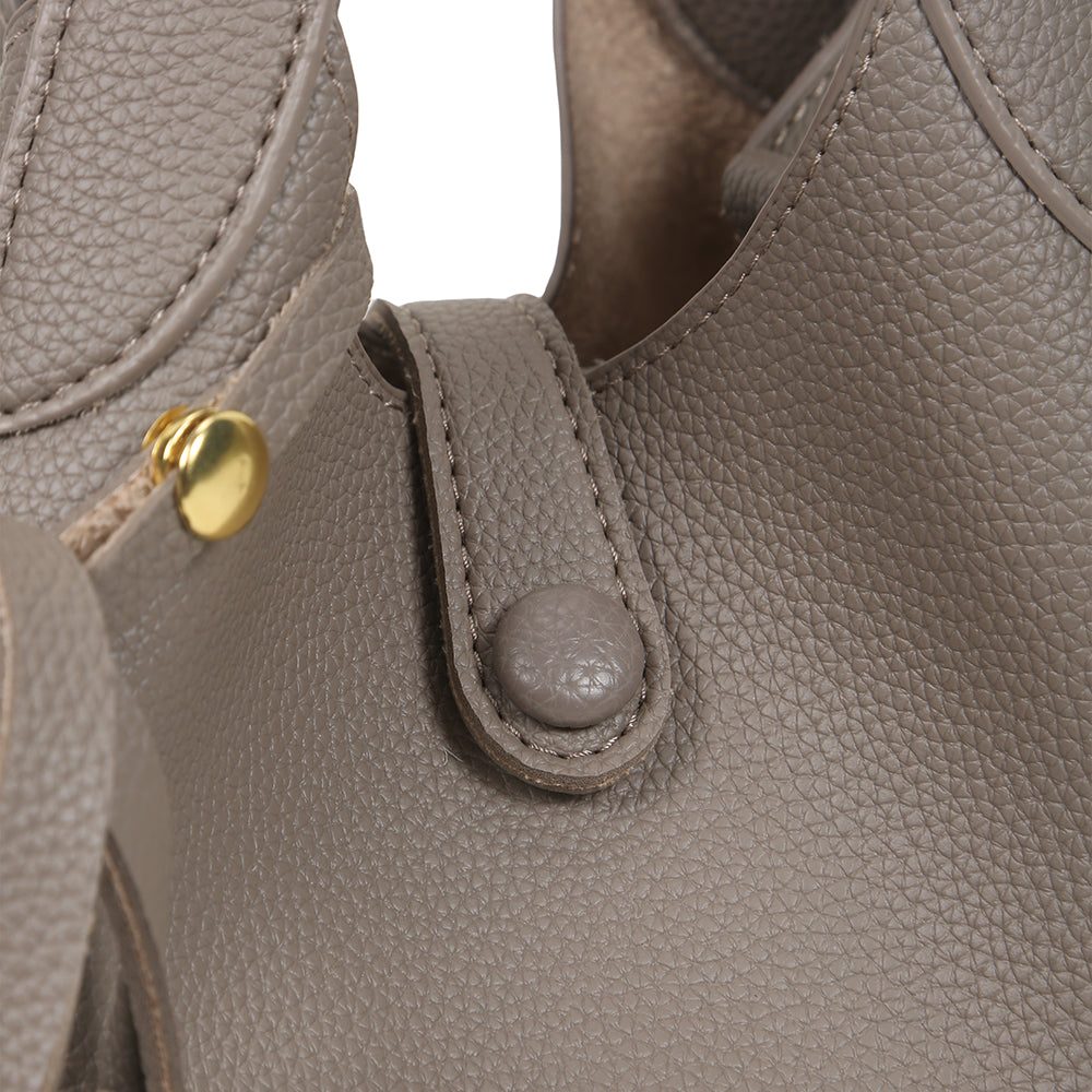 High-quality bucket bag, basket-shaped mother-and-child bag, casual and versatile messenger bag