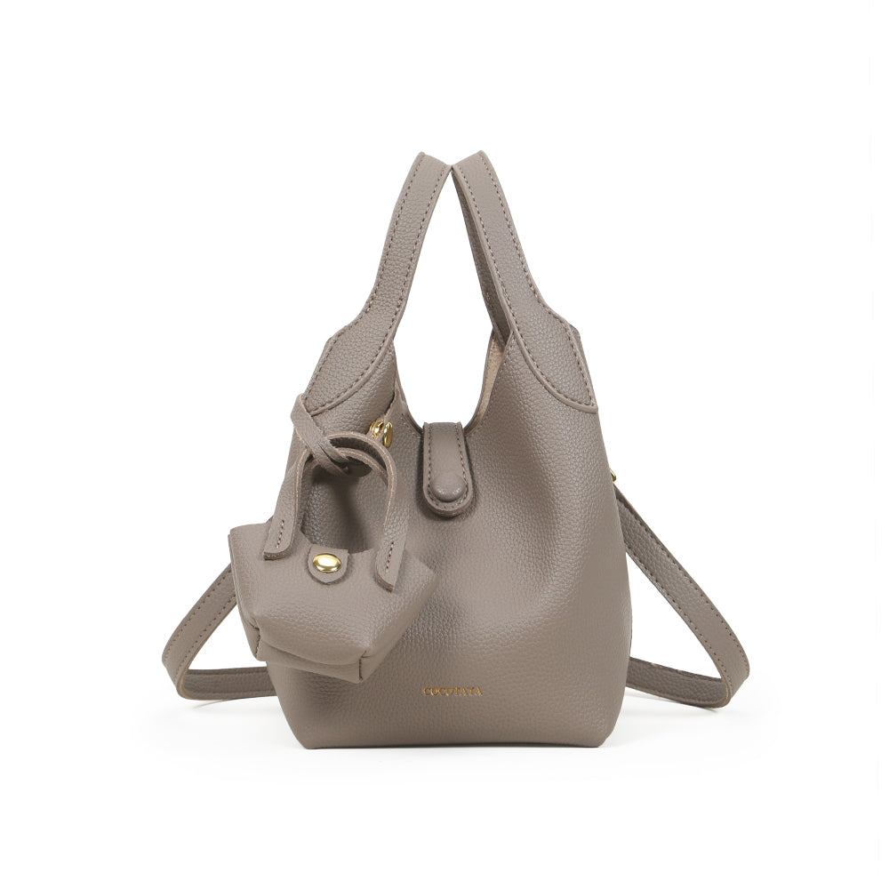 High-quality bucket bag, basket-shaped mother-and-child bag, casual and versatile messenger bag