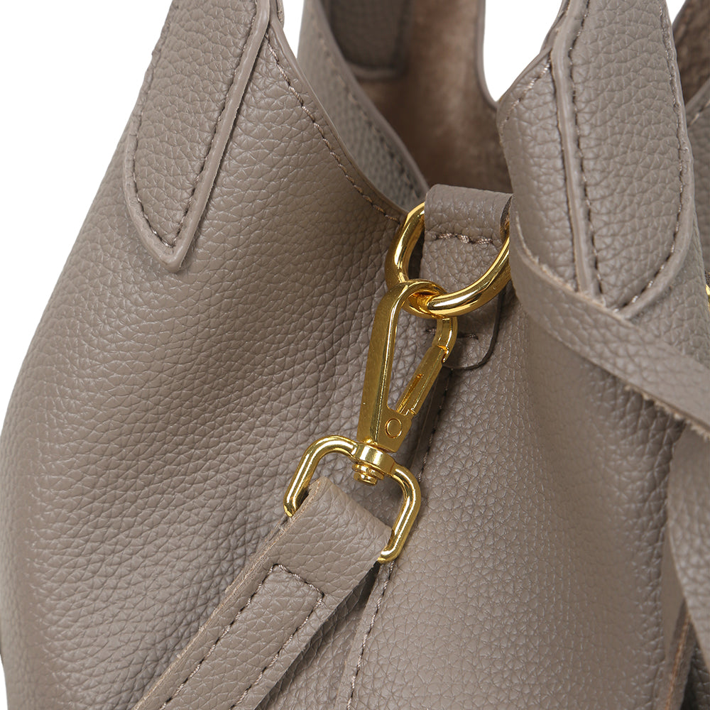 High-quality bucket bag, basket-shaped mother-and-child bag, casual and versatile messenger bag