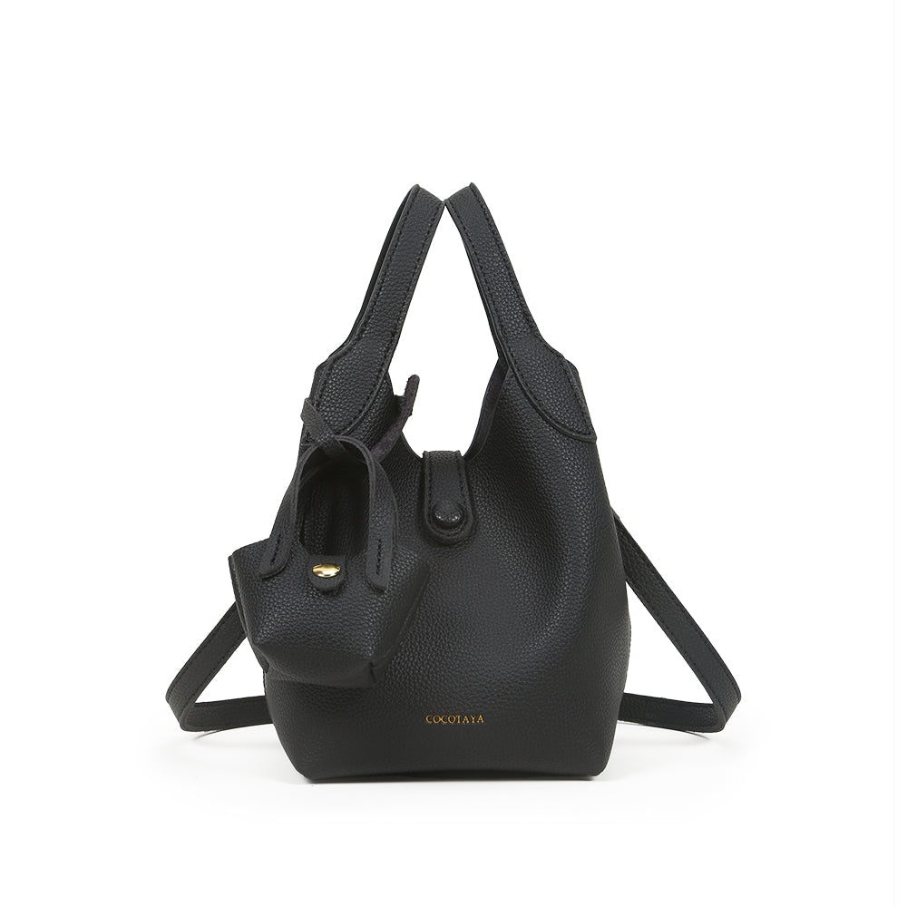 High-quality bucket bag, basket-shaped mother-and-child bag, casual and versatile messenger bag