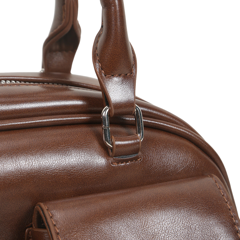 High-end mini handbag with multiple pockets, versatile shoulder and messenger bag