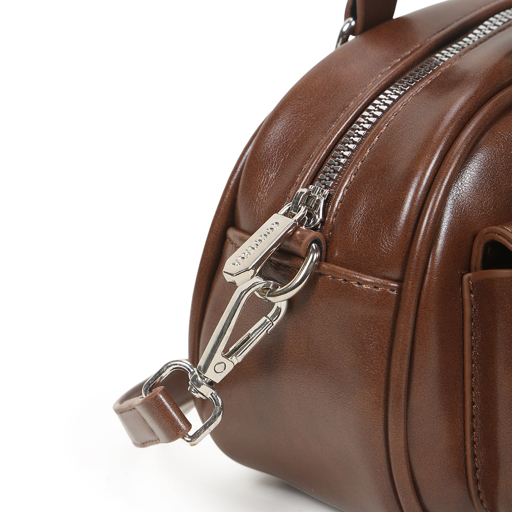 High-end mini handbag with multiple pockets, versatile shoulder and messenger bag