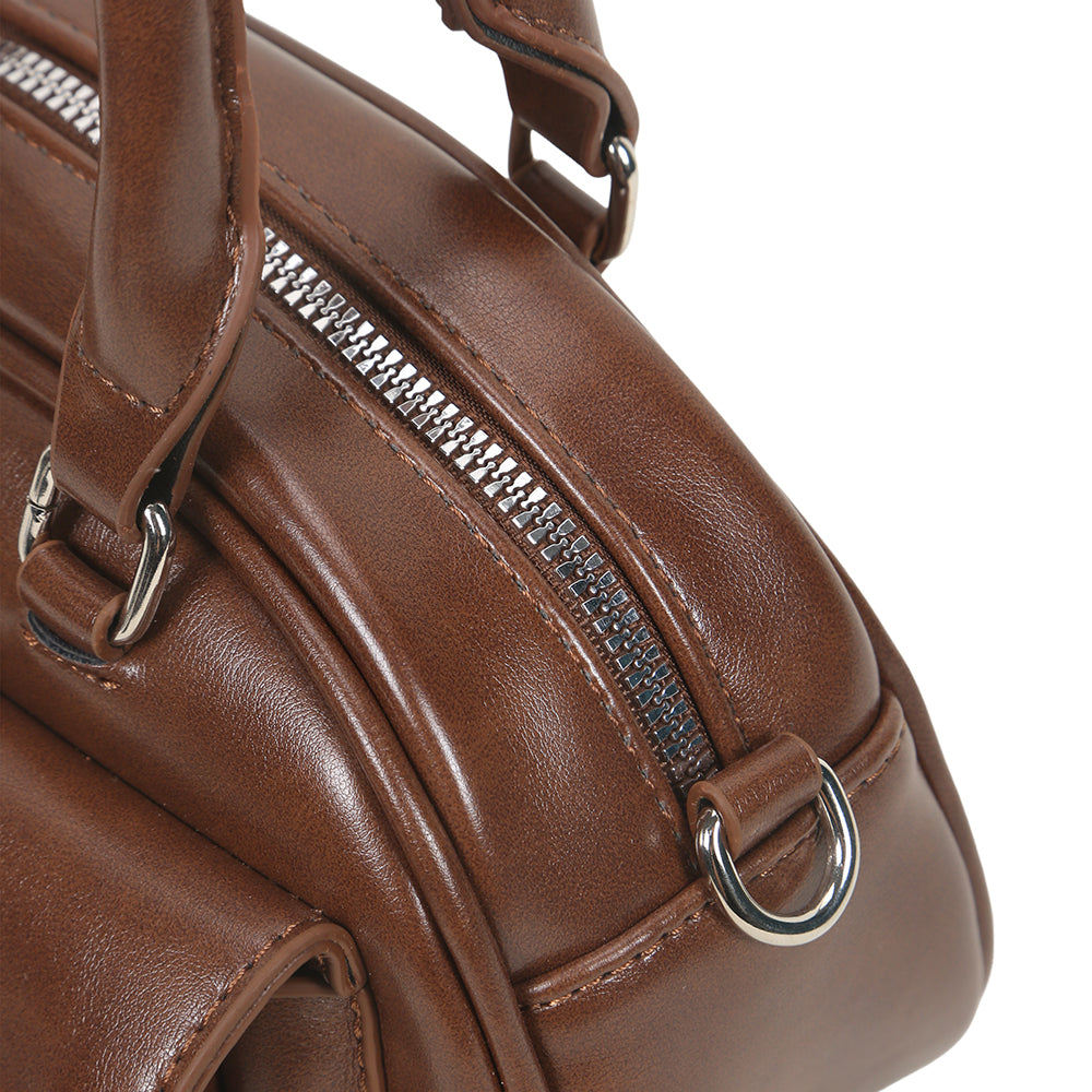 High-end mini handbag with multiple pockets, versatile shoulder and messenger bag