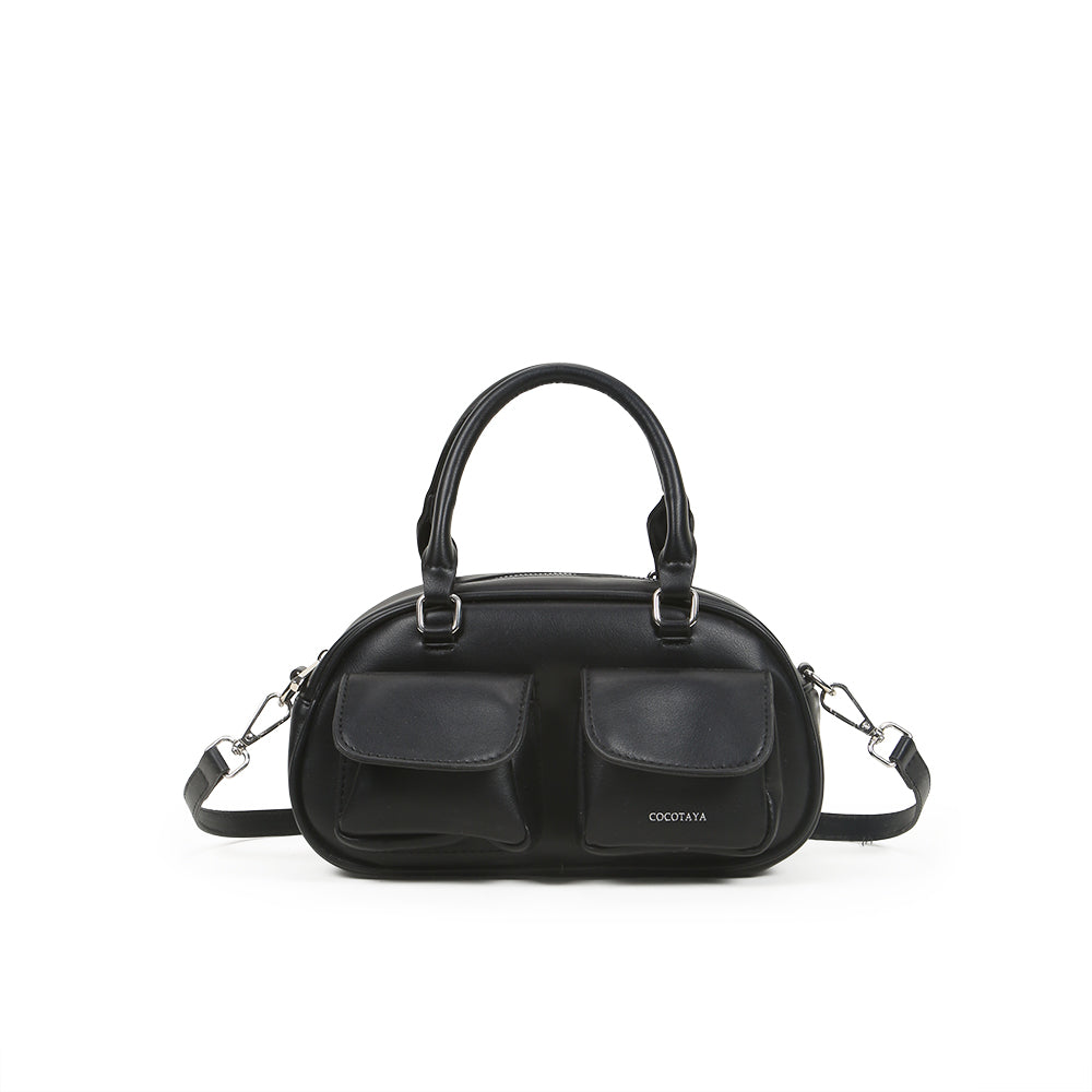 High-end mini handbag with multiple pockets, versatile shoulder and messenger bag