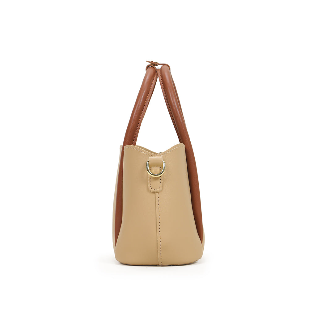 COCOTAYA-The new style design flower petal handbag bump color sub-package PU leather lady cross-body bag