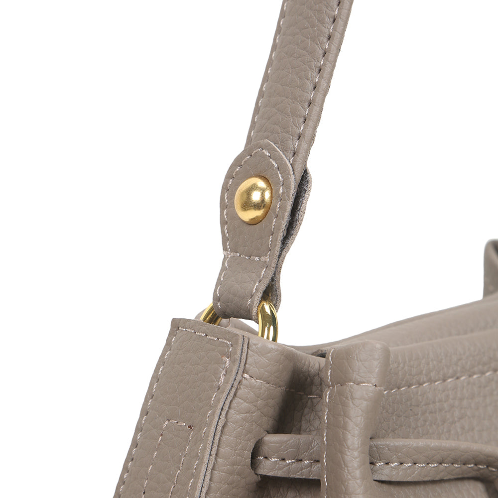 Fashionable new drawstring design bags, simple handbags, trendy shoulder messenger bags, casual backpacks