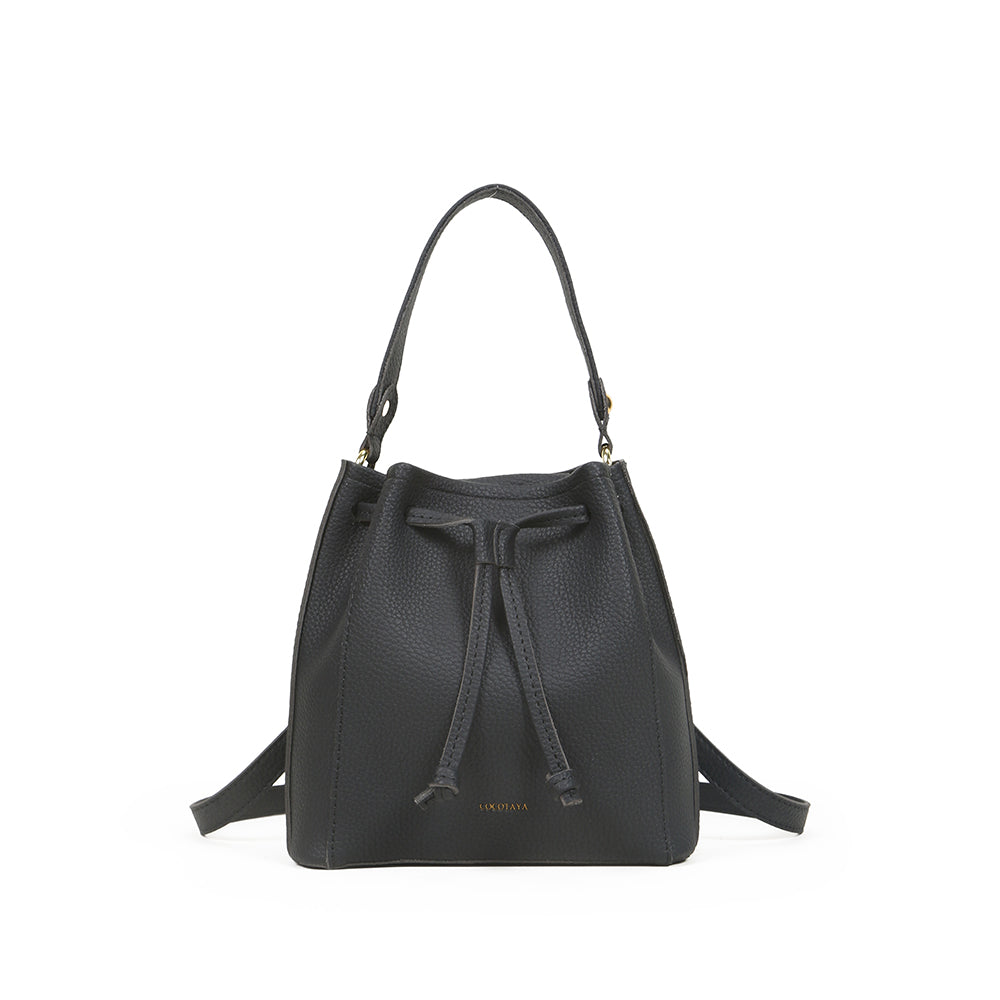 Fashionable new drawstring design bags, simple handbags, trendy shoulder messenger bags, casual backpacks