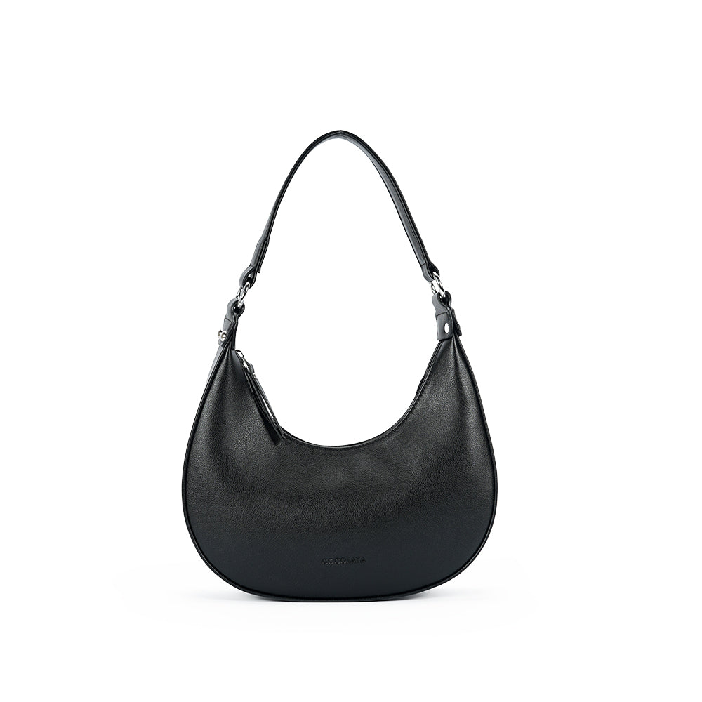 (COCOTAYA) women's PU solid color underarm bags, stylish and simple, gentle and versatile shoulder bag
