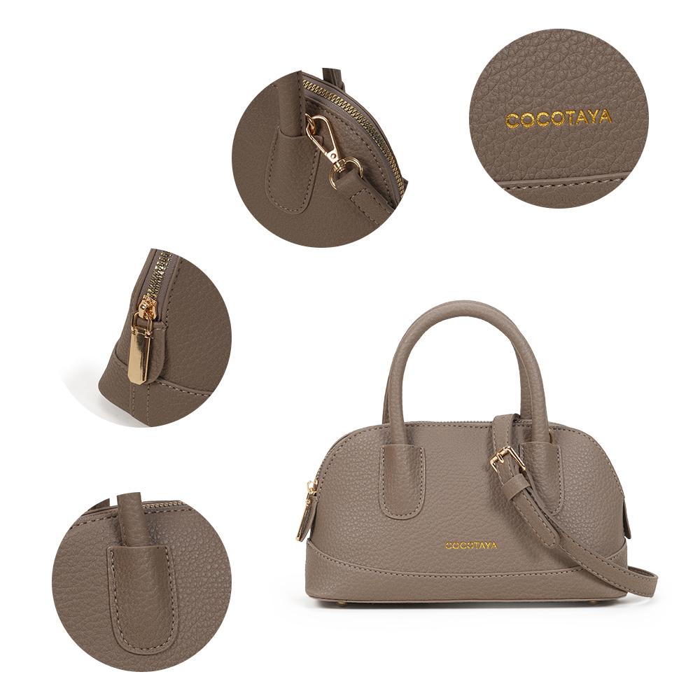 Women's handbag, fashionable and versatile, retro style PU material, messenger bag