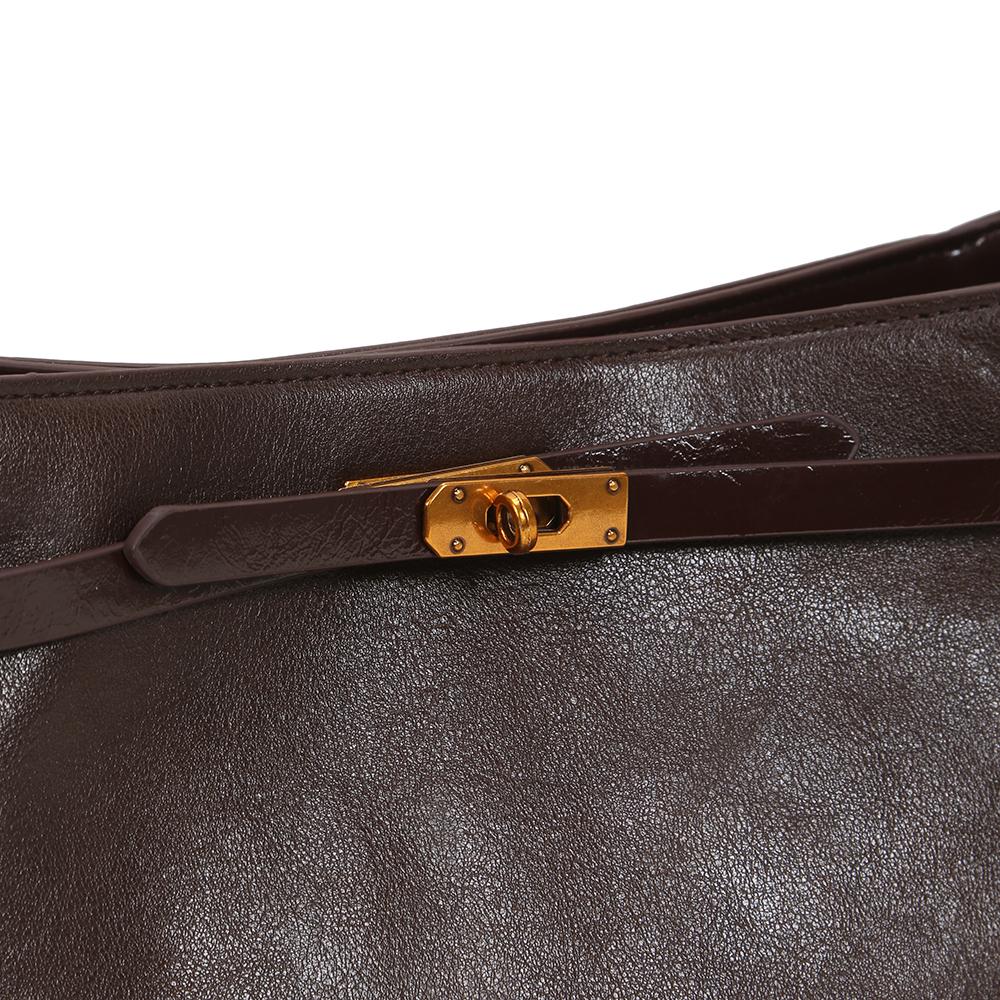 Classic fashion messenger bag, PU leather material, shoulder messenger bag, with small bag
