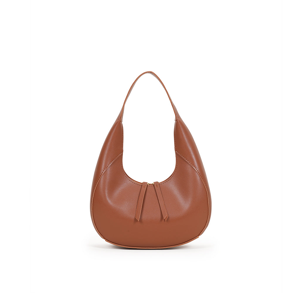 Fashionable solid color high quality PU underarm bag Large capacity multifunctional casual versatile women's bag