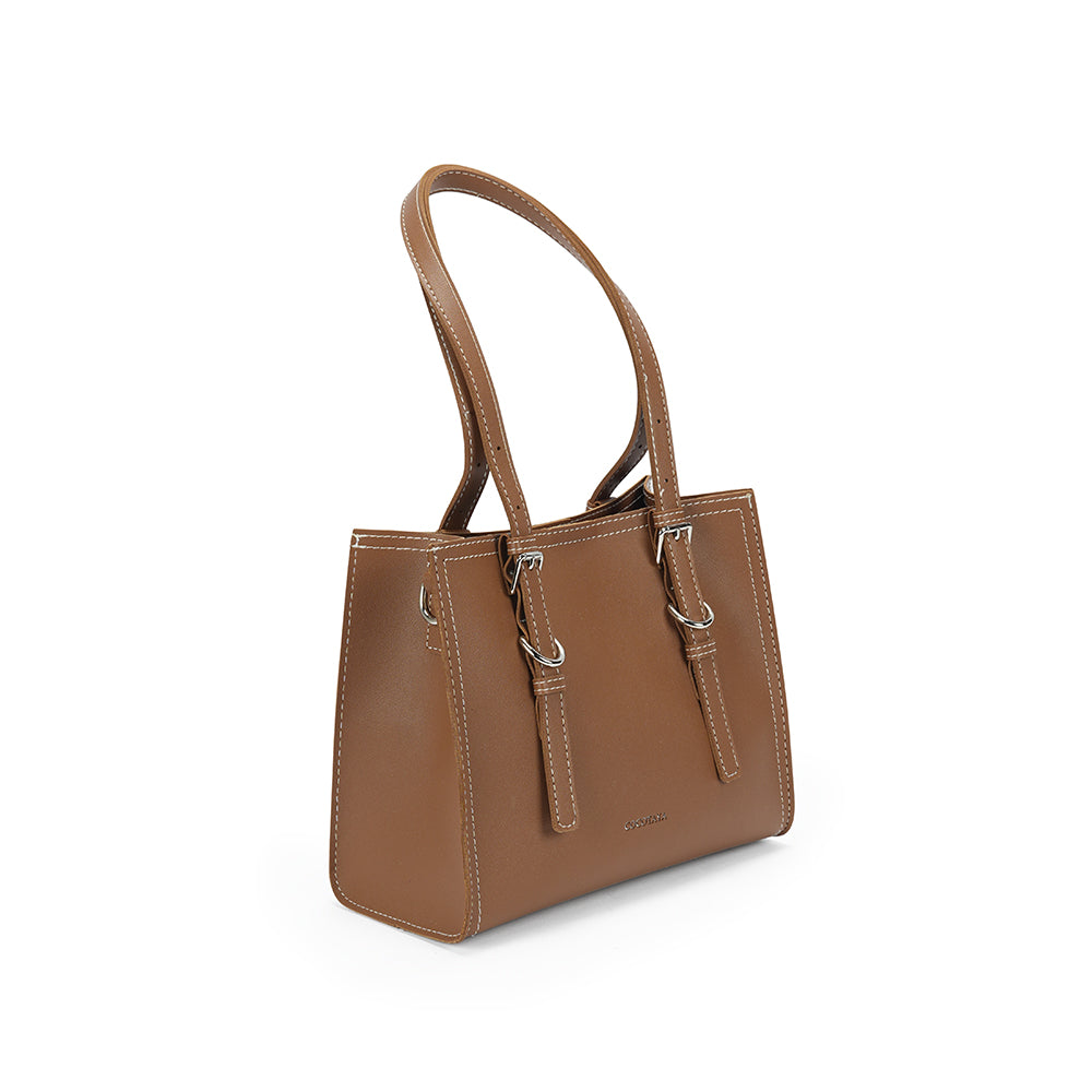 (COCOTAYA)High-quality leather handbag, stylish shoulder bag, messenger bag